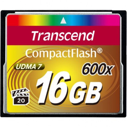 Thẻ nhớ 16GB CompactFlash Transcend 600x 90/80 MBs