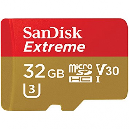 Thẻ nhớ 32GB MicroSDHC Sandisk Extreme V30 90/60 MBs