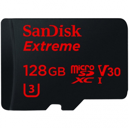 Thẻ nhớ 128GB MicroSDXC Sandisk Extreme V30 90/60 MBs