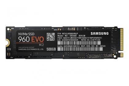 Ổ cứng SSD M2-PCIe 500GB Samsung 960 EVO NVMe 2280