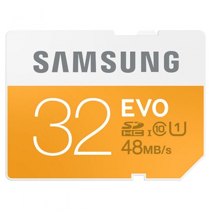 Thẻ nhớ 32GB SDHC Samsung EVO 48/15 MBs