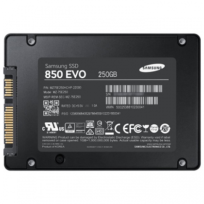 Ổ cứng SSD 250GB Samsung 850 EVO 2.5-Inch SATA III