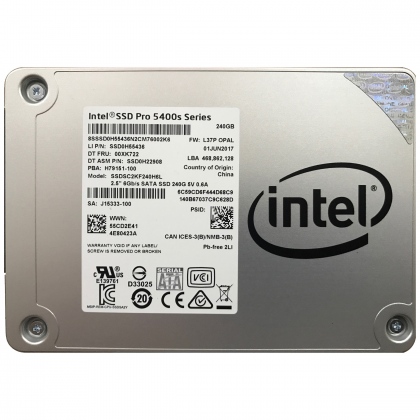 Ổ cứng SSD 240GB Intel Pro 5400s 2.5-Inch SATA III