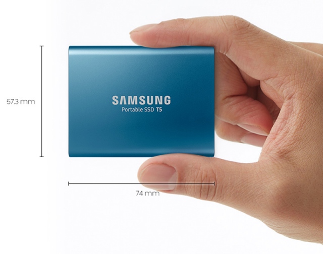 Samsung Portable SSD T5: Đắt xắt ra miếng 3