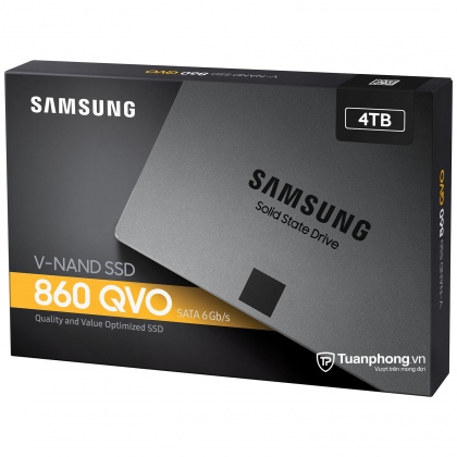 Ổ cứng SSD 4TB Samsung 860 QVO 2.5-Inch SATA III