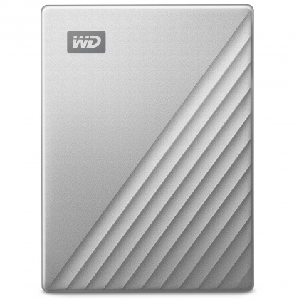 Ổ cứng di động HDD Portable 2TB WD My Passport Ultra Metal Silver (Vỏ Nhôm - Màu Bạc)