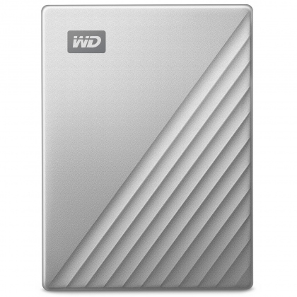 Ổ cứng di động HDD Portable 5TB WD My Passport Ultra Metal Silver (Vỏ Nhôm - Màu Bạc)