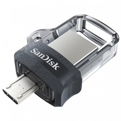 USB OTG 128GB SanDisk Ultra Dual Drive M3.0 (Dùng cho điện thoại Android cổng MicroUSB)