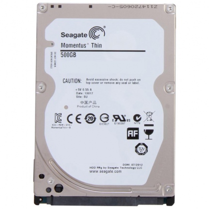 Ổ cứng HDD Laptop 500GB Seagate Momentus Thin