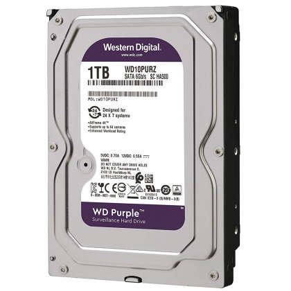 Ổ cứng HDD Desktop 1TB Western Digital WD Purple (Chuyên Camera)