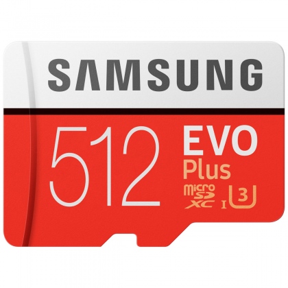 Thẻ nhớ MicroSD 512GB Samsung EVO Plus MB-MC512HA 100 MB/s (Bản Trắng-Đỏ)