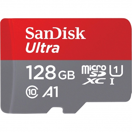 Thẻ nhớ MicroSD 128GB Sandisk Ultra A1 140 MB/s (Bản mới nhất)