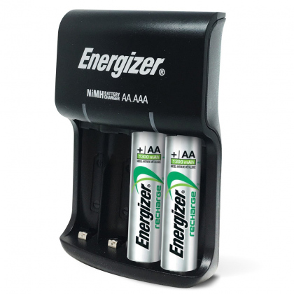 Bộ sạc Energizer Recharger CHVCM4 (kèm 4 pin Ener AA 2000mAh, tự ngắt sạc)
