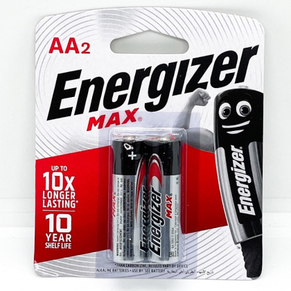 Pin Energizer Max AA E91 BP2 (Gói 2 viên pin)