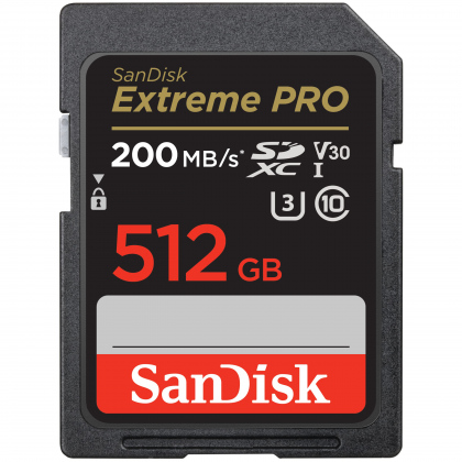 Thẻ nhớ SD 512GB SanDisk Extreme Pro 200 MB/s (Bản mới nhất)