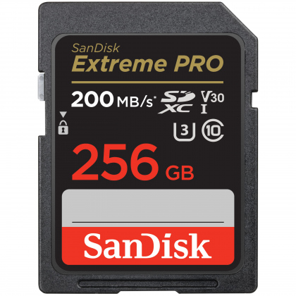 Thẻ nhớ SD 256GB SanDisk Extreme Pro 200 MB/s (Bản mới nhất)
