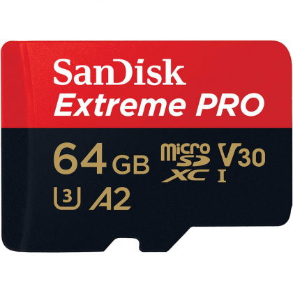 Thẻ nhớ MicroSD 64GB Sandisk Extreme Pro 200 MB/s (Bản mới nhất)