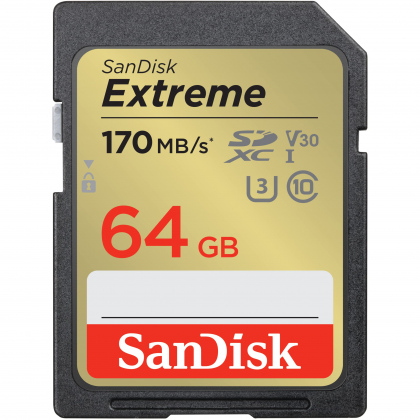 Thẻ nhớ SD 64GB SanDisk Extreme (Bản mới nhất)