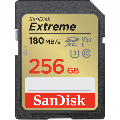 Thẻ nhớ SD 256GB SanDisk Extreme (Bản mới nhất)