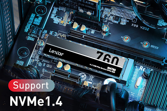 Lexar ra mắt SSD M.2 PCIE Gen 4 mới mang tên NM760 2