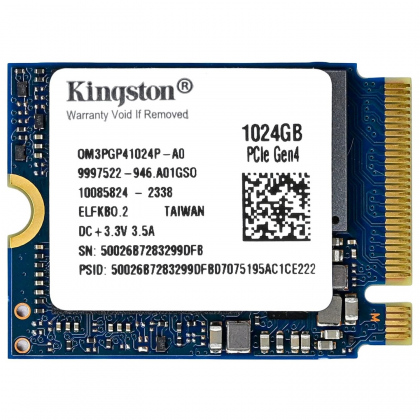 Ổ cứng SSD M2-PCIe 1TB Kingston GP4 2230 (Gen 4.0x4)