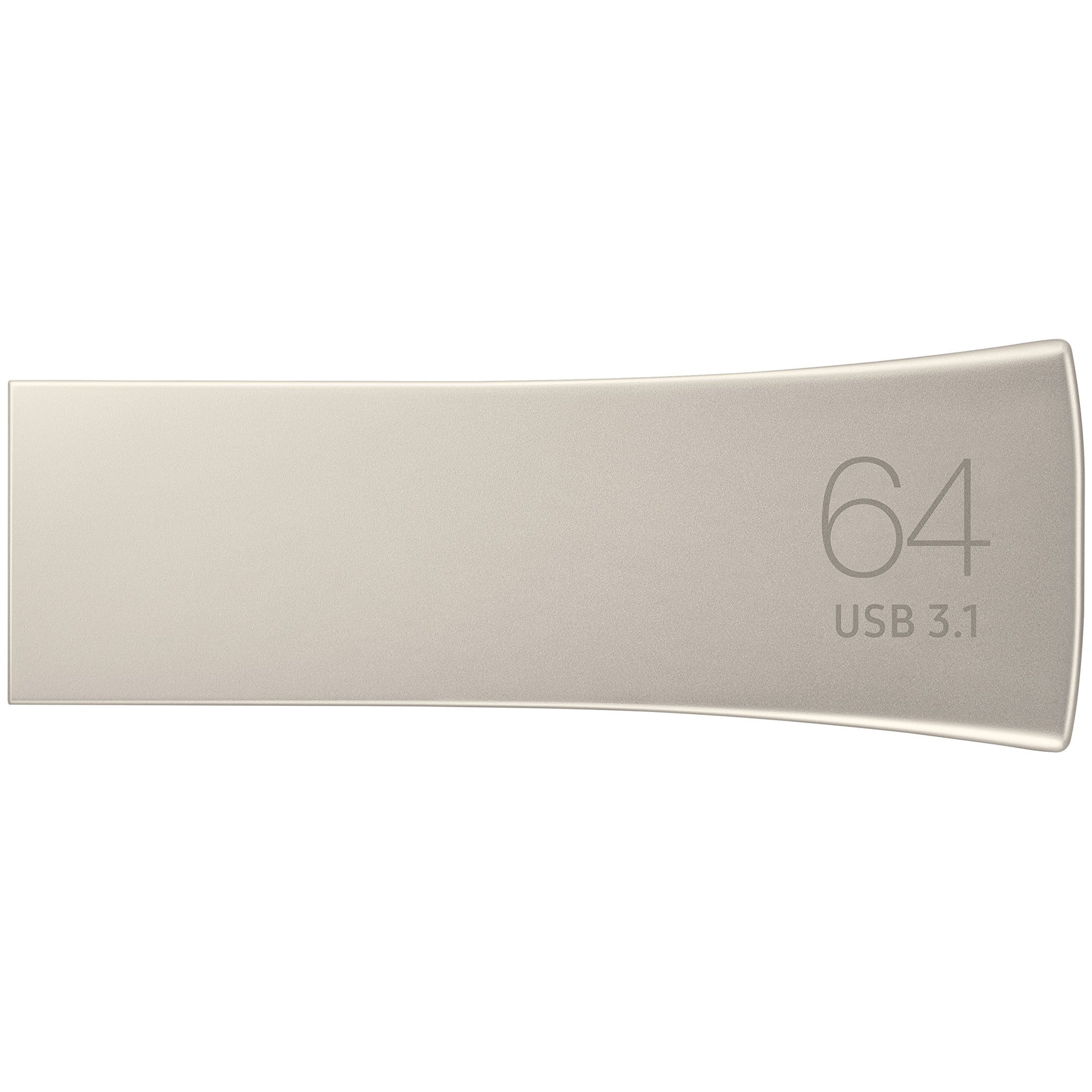 USB 64GB Samsung Bar Plus Silver 