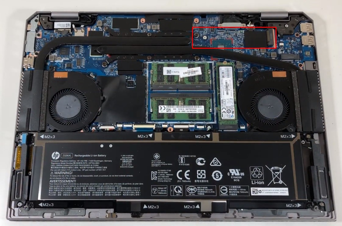 Nâng cấp SSD, RAM cho Laptop HP ZBook Studio x360 G5 