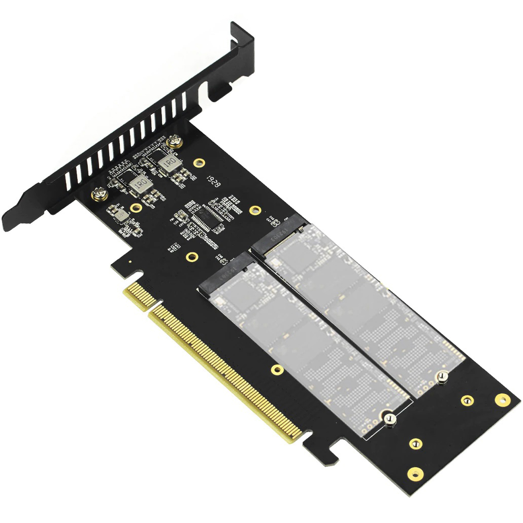 Adapter Chuy n 4 SSD M2 PCIe Sang PCIe JEYI IHyper RAID 4 M 2 PCIe 