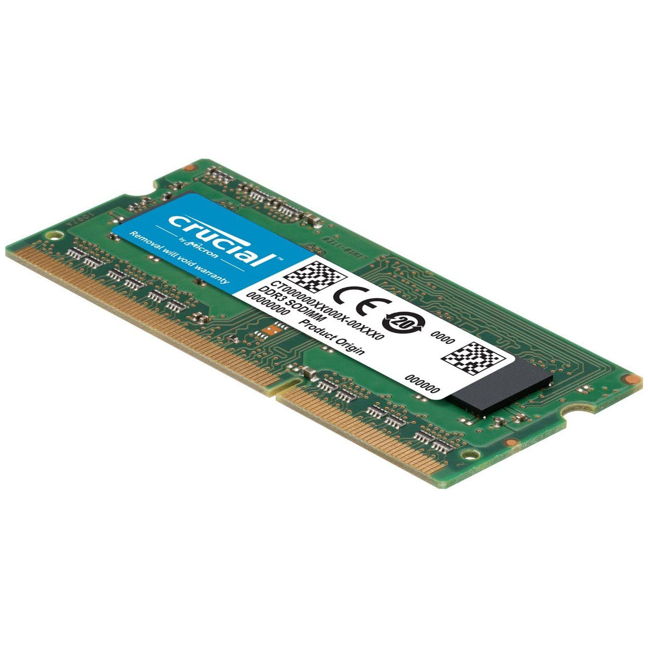 RAM DDR3L Laptop 16GB Crucial 1600Mhz PC3L 12800 SODIMM 1 35V 