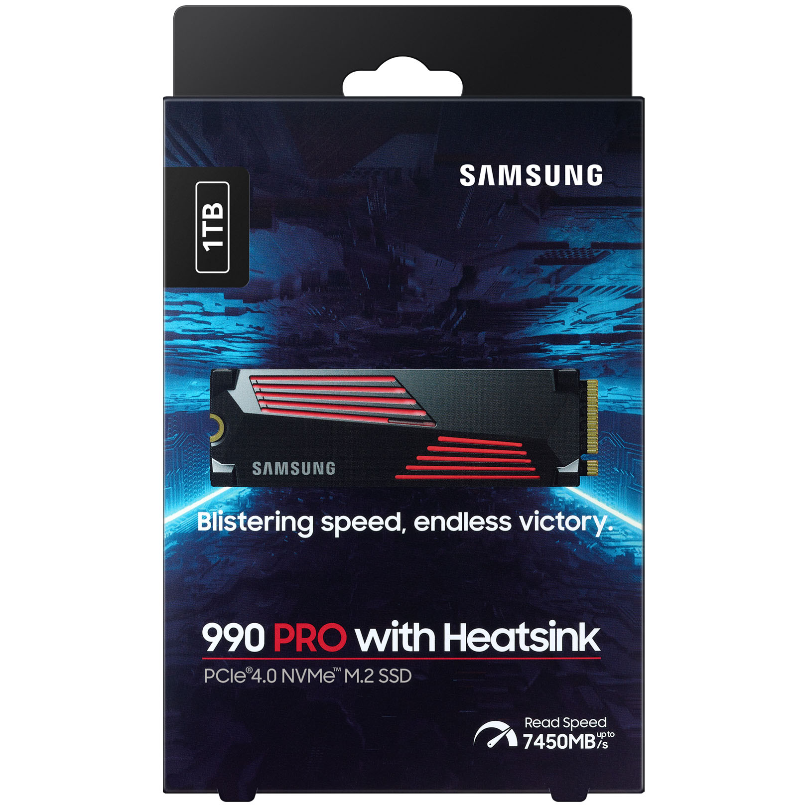 Ổ cứng SSD Samsung 990 Pro 1TB Heatsink NVMe chính hãng, tốc độ cao, phù hợp gaming và đồ họa