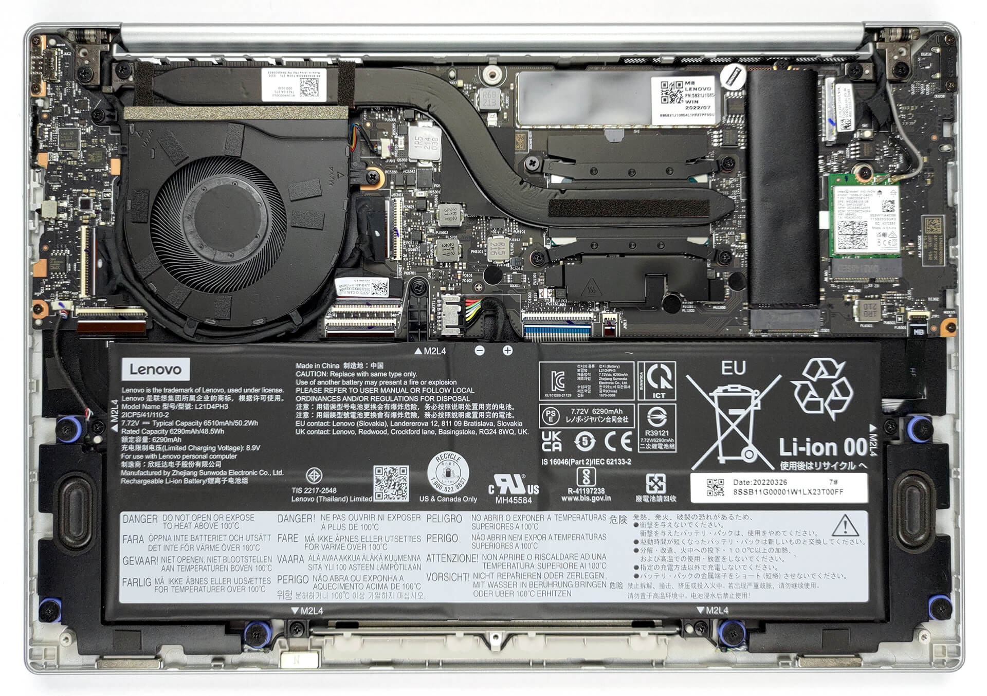 Nâng cấp SSD,RAM cho Laptop Lenovo Yoga Slim 7 Carbon (13