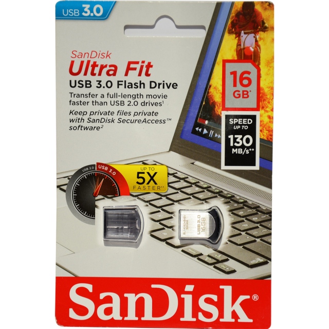 USB 16GB Sandisk Ultra Fit 1