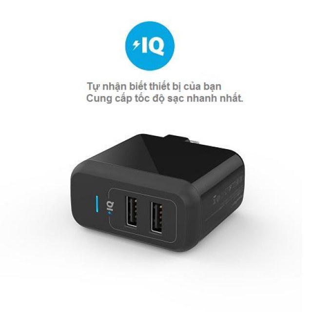 Củ sạc Anker Power Port 2 port 2