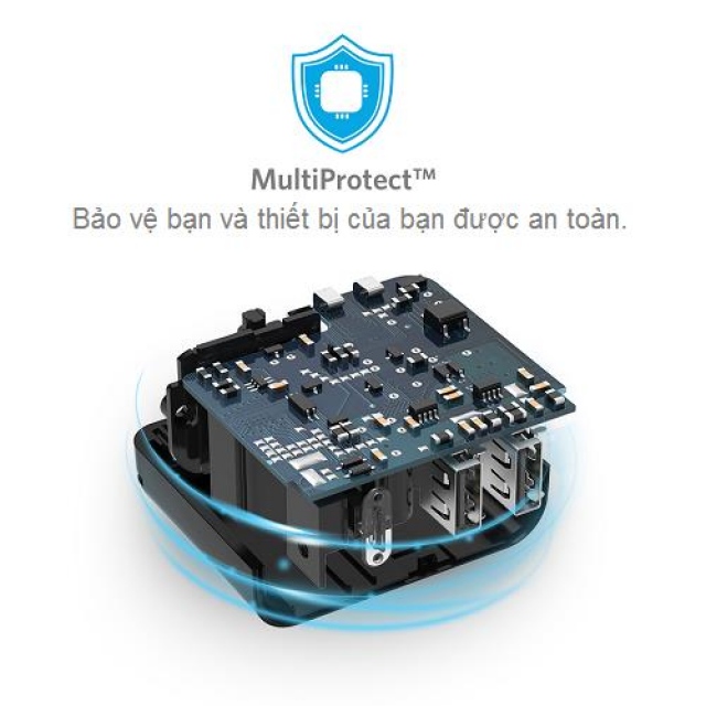 Củ sạc Anker Power Port 2 port 4