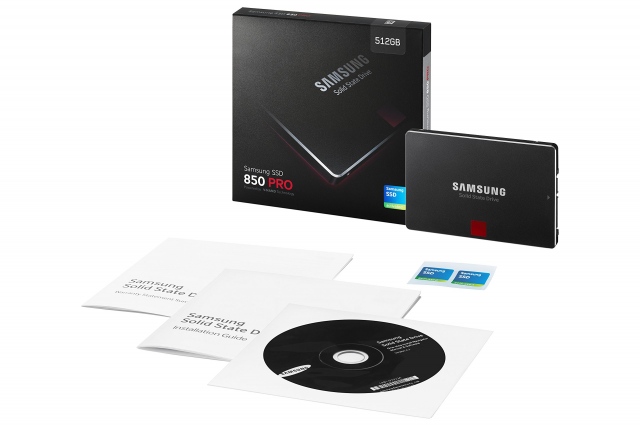 Ổ cứng SSD 512GB Samsung 850 PRO 2.5-Inch SATA III 12
