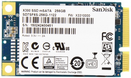 Ổ cứng SSD mSATA 256GB SanDisk X300
