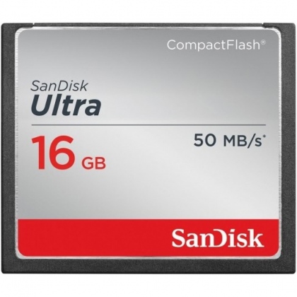 Thẻ nhớ 16GB CompactFlash SanDisk Ultra 333X 50/20 MBs