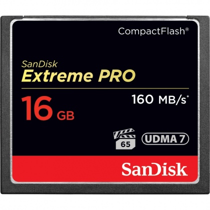 Thẻ nhớ 16GB CompactFlash SanDisk Extreme Pro 160/150 MBs