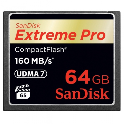 Thẻ nhớ 64GB CompactFlash SanDisk Extreme Pro 1067X 160/150 MBs