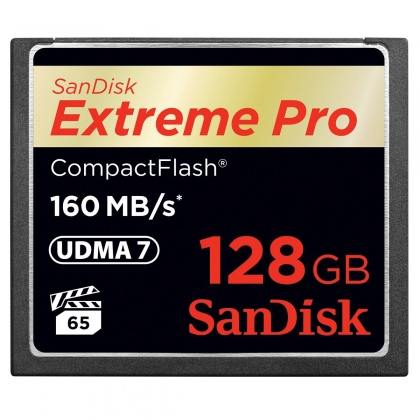 Thẻ nhớ 128GB CompactFlash SanDisk Extreme Pro 1067X 160/150 MBs