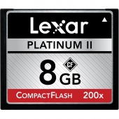Thẻ nhớ 8GB CompactFlash Lexar Platinum II 200X 30/12 MBs