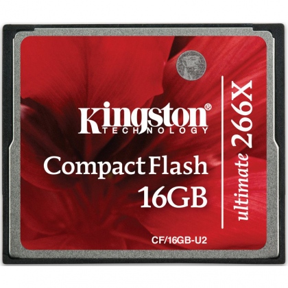Thẻ nhớ 16GB CompactFlash Kingston Ultimate 45/40 MBs