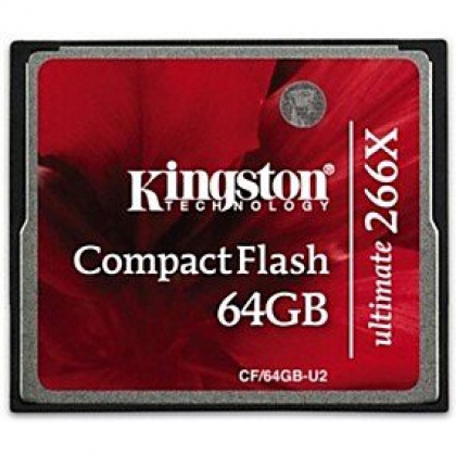 Thẻ nhớ 64GB CompactFlash Kingston Ultimate 45/40 MBs