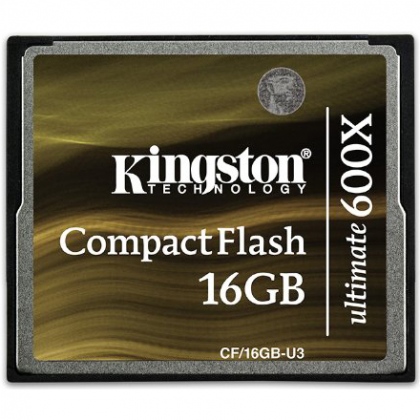 Thẻ nhớ 16GB CompactFlash Kingston Ultimate 600X 90/90 MBs
