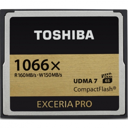 Thẻ nhớ 32GB CompactFlash ToShiBa Exceria Pro 1066X 160/150 MBs