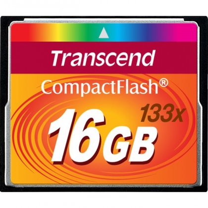 Thẻ nhớ 16GB CompactFlash Transcend 133x 50/20 MBs
