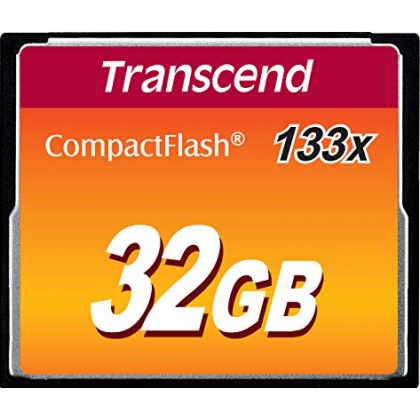 Thẻ nhớ 32GB CompactFlash Transcend 133x 50/20 MBs