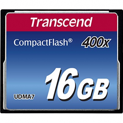 Thẻ nhớ 16GB CompactFlash Transcend 400x 90/40 MBs