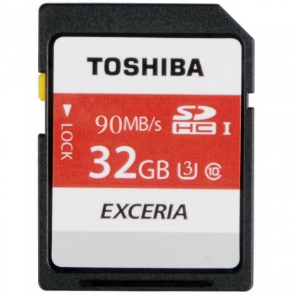 Thẻ nhớ 32GB SDHC Toshiba Exceria M302 U3 90/30MBs