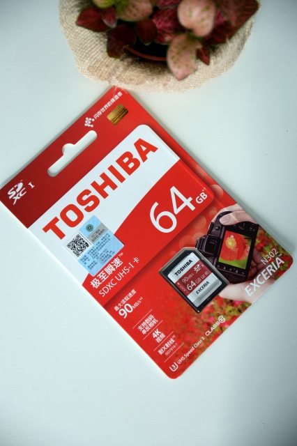 Thẻ nhớ 64GB SDXC Toshiba Exceria U3 90MB/s cho máy ảnh 8